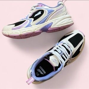 Avia Black and Purple Women's Sneakers